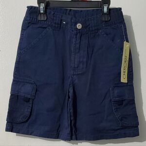 2004, Cherokee Toddler Boys Navy Cargo Shorts. NWT